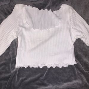 cropped long sleeve